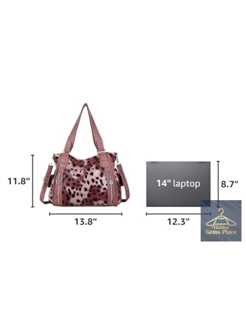 Washed Vegan Leather Hobo Bag Crossbody Shoulder Tote Satchel